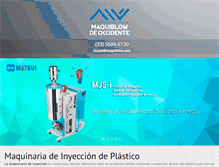 Tablet Screenshot of inyectorasplastico.com